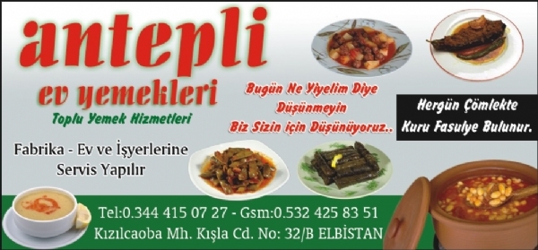 antepli ev yemekleri