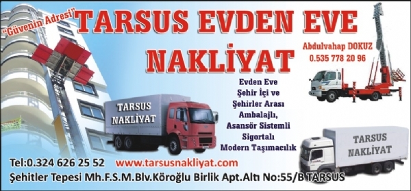 tarsus evden eve nakliyat